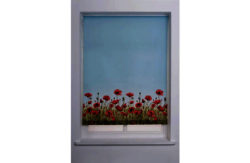 2ft Poppy Meadow Roller Blind